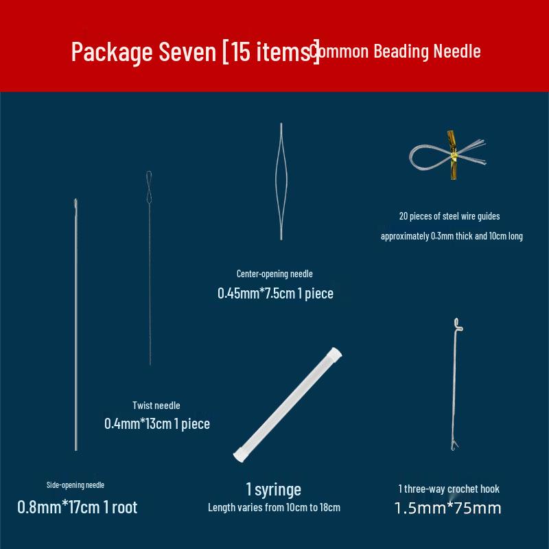 DIY Bracelet Crafting & Beading Tool Set: Complete Kit with Needles