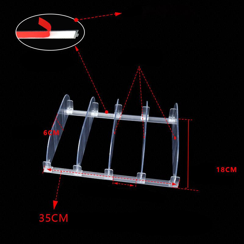 

Supermarket Shelf Product Classification Partition Board Convenience Store Shelf Partition Strip Snack Classification Dividing