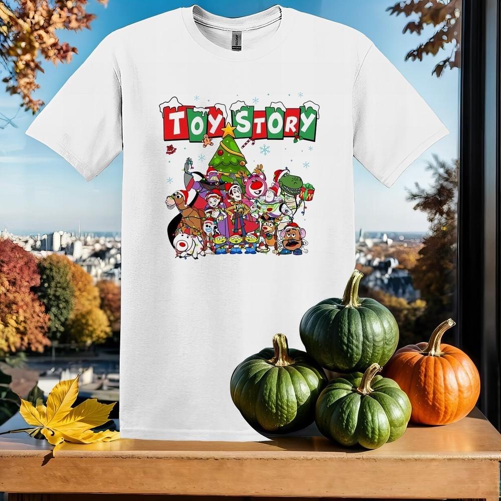 

Toy Story Group Christmas T-shirt Kids Hoodie Men Women Unisex Tshirt SX407 3XL