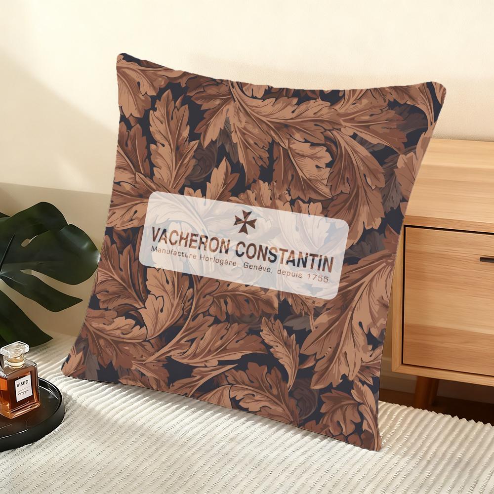 Cushion Cover Silky Short Plush Home Sofa Cushion Cover - Invisible Zipper Home Decoration FashionV-Vacherons C-Constantin