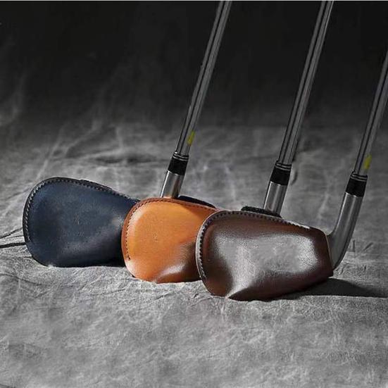 Pokrowce na główki kijów golfowych na Driver, Fairway Wood, Hybrydy, Ze sztucznej skóry, Pokrowce na główki kijów golfowych typu Irons, Wedge dla entuzjastów golfa