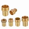 1pcs Brass 3/8" 1/2"BSP Male/Female Thread Fitting Barb Hose Tail End Connector Coupler 6/8/10/12/14/16/19/25mm