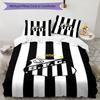 Fc Crest Design Printed Pattern Duvet Cover Set – includes 1 duvet cover and 2 matching pillowcases Bedroom decor Christmas gifts