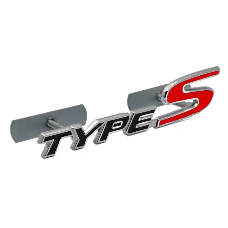 

3D Metal Car Front Grill Emblem Auto Badge Sticker Decals For Honda Type S Y Sport Logo Civic Accord Crv Hrv Car Accessories