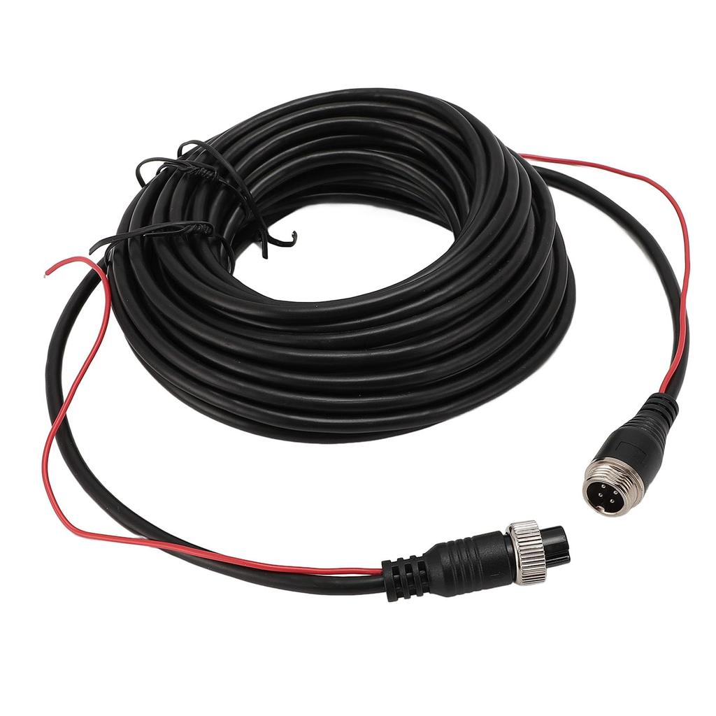 4-stifts förlängningskabel för backkamera, förlängningssladd för dashcam bakåtkamera med