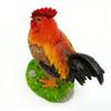 Rooster Statue Water Proof Sun Proof Vibrant Colors Lifelike Resin Rooster Sculpture for Indoor Outdoor Decor Hand