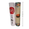 Caja Redonda de Empuje para Sushi con Pajita para Salsa Molde de Sushi de Grado Alimentario Cubo de Papel de Empuje Cónico Caja de Embalaje de Papel Accesorios Bento