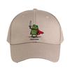 Huzzah Frog With Sword Woman Man Baseball Cap Adult Adjustable with Curved Brim Hiking Fishing Hat Trucker Cap