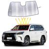 Sun Visors Window UV Protector Sunshade Front Windshield Sun Shade For Lexus LX570 URJ201W 2008- Car Interior Accessories