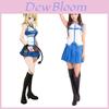 Exquisite Fairy Tail Lucy Heartfilia Cosplay Clothing Uniform Costume Set For Parties