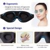 Masque de sommeil rembourré doux, occultant 3D, couvre-yeux luxueux, bandeau de voyage