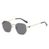 Oval Half-Frame Sunglasses, Sunglasses For Men And Women In Leisure Travel, Marine Glasses