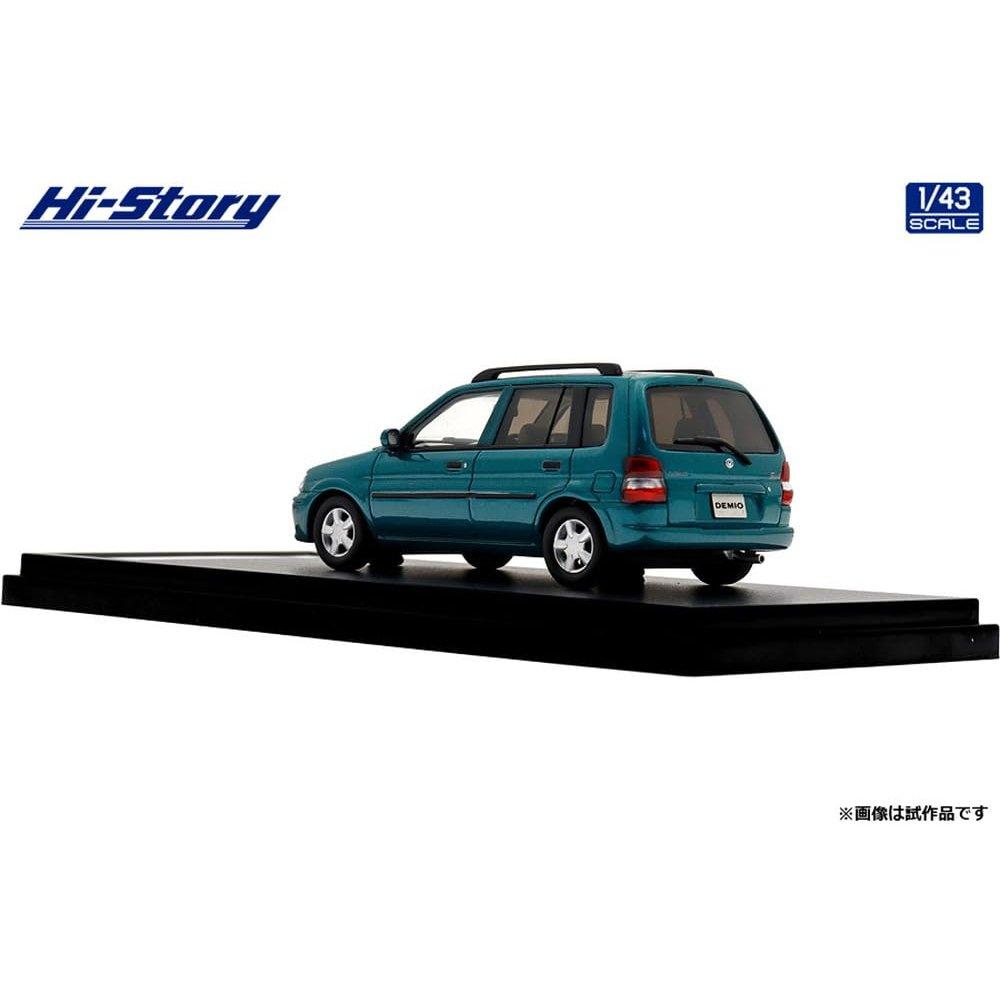 Hi-Story INTERALLIED 1/43 MAZDA DEMIO GL 1996 Sparkle Green Metallic Resin Model Car HS497GR Miniature Collectible