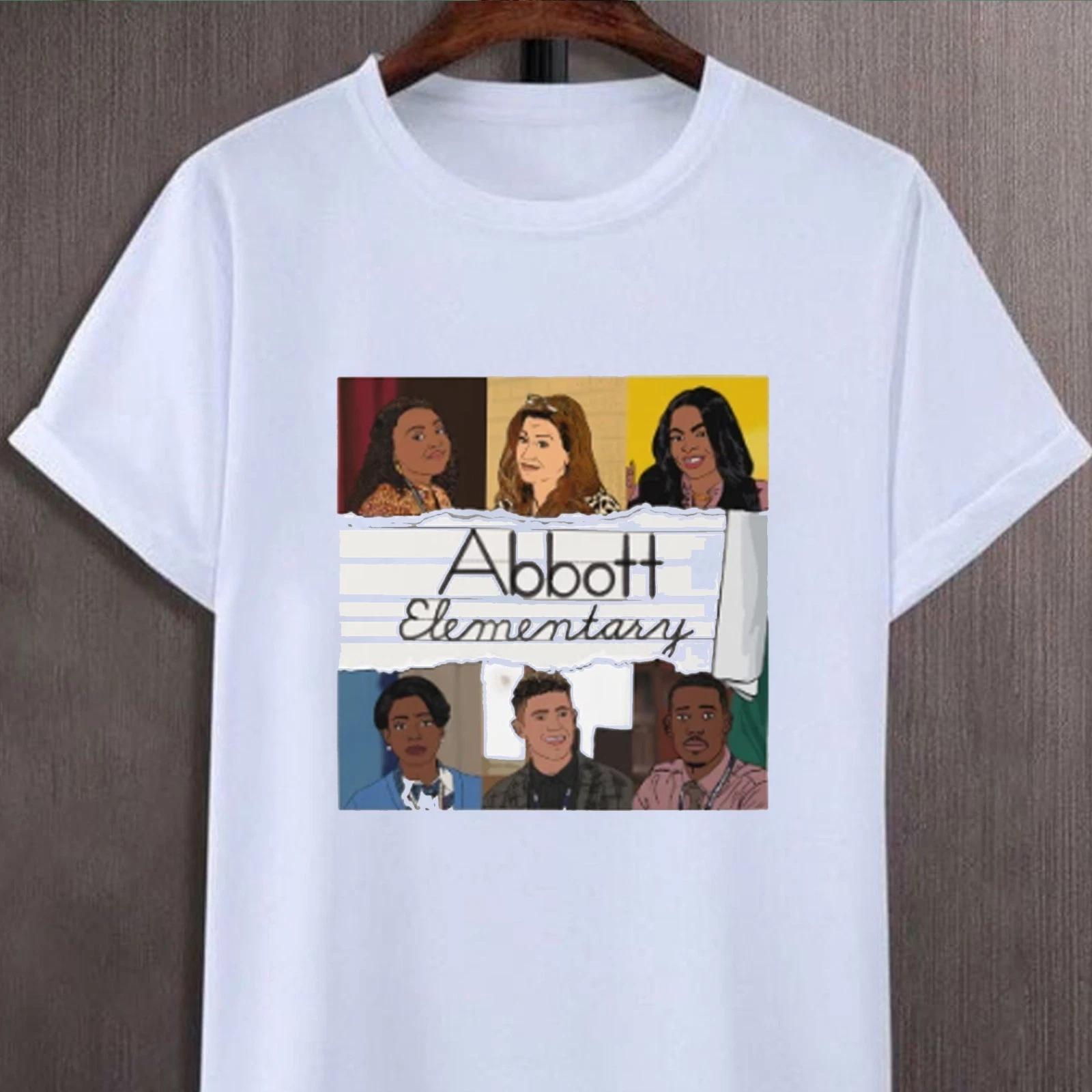 Retro Abbott Elementary T-shirt, Abbott Elementary TV Show Tee, Black Teachers 2XL