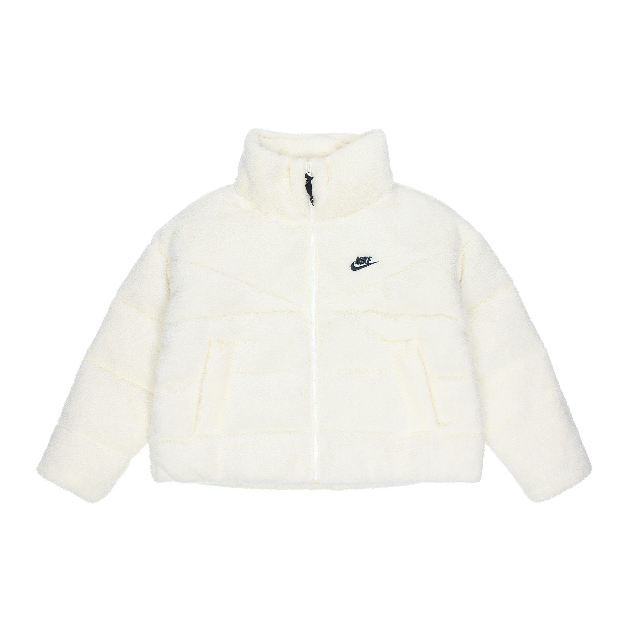 Nike Dūnu jaka Ziemas Sieviešu Bēša