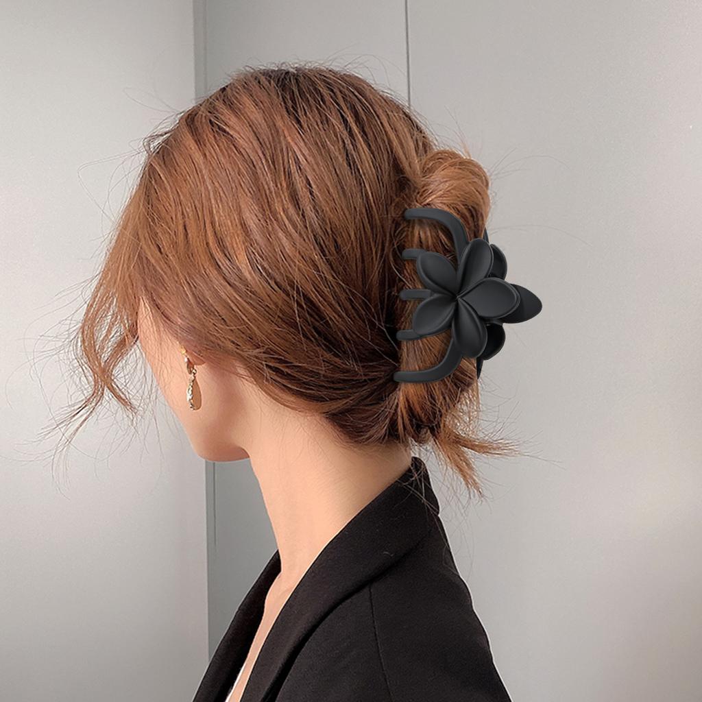 Large Flower Hair Claw Clips Thin Thick Curly Hair Strong Hold jaw clip Hair Accessories for Women
