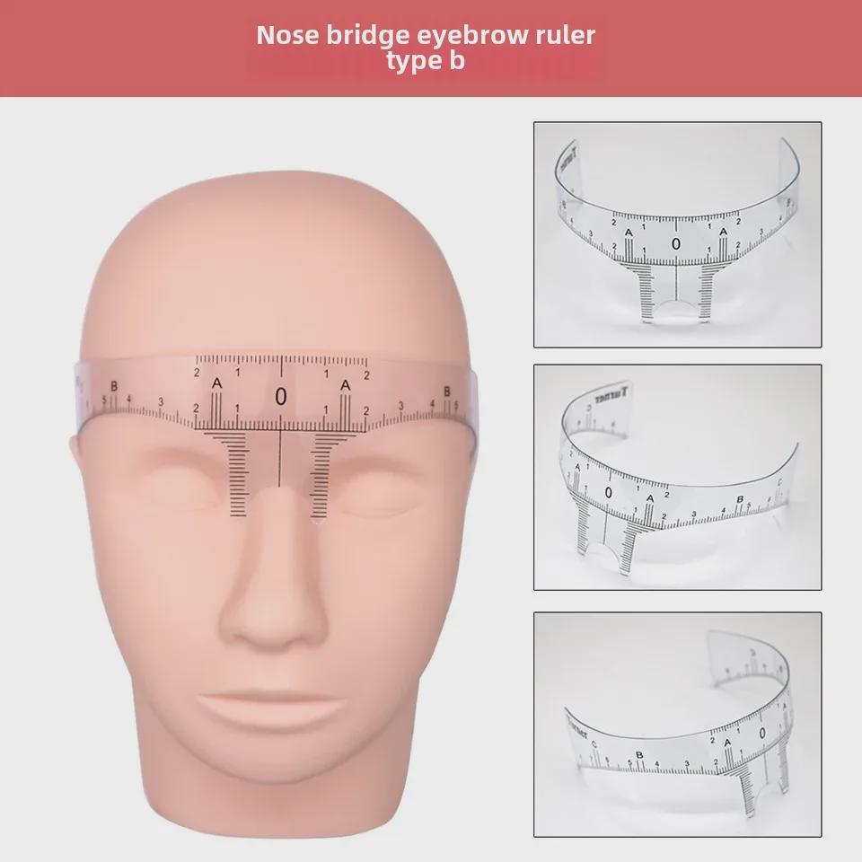 Règle de Positionnement et de Symétrie des Sourcils pour Broderie et Tatouage