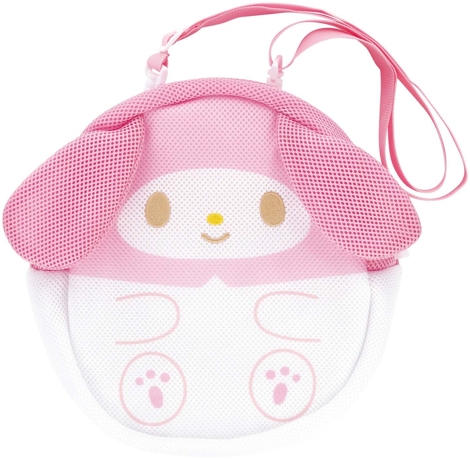 

Skater Mesh Shoulder Sanrio My Die-Cut Bag, Melody, SBM1D-A