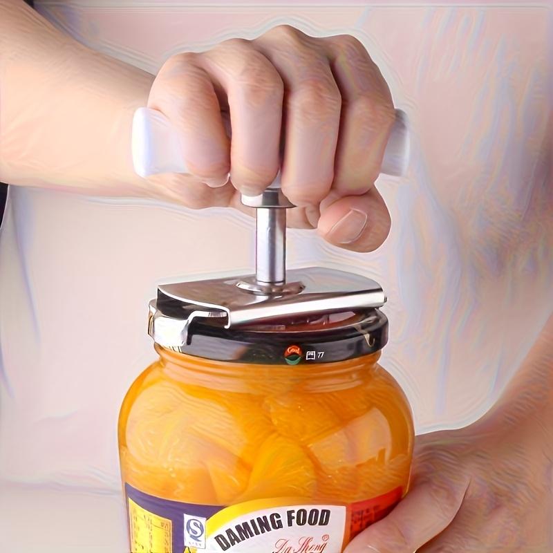 304 Stainless Steel Non-Slip Can Opener,a Tool That Saves Effort,Available In Multiple Sizes for Bottle Opening,Suitable for Kitchen and Bathroom Use