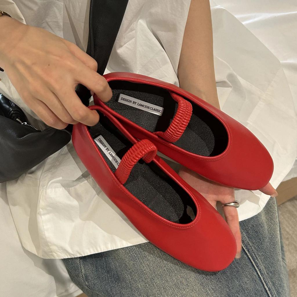 Fashion IPPEUM Ballerinas Zapatos Mujer Round Toe Summer Dress Mary Janes Ballet Flats Shoes For Women