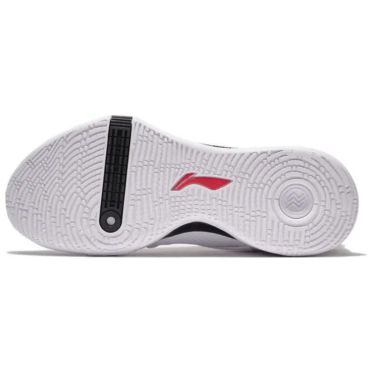 New LiNing Speed 8 TD Cushioning Anti Slip And Wear Resistant Support Low Top Basketball Shoes White Black ABPS003-1