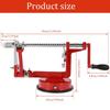 Manual Spiral French Fry Cutter 3 In 1 Apple Peeler Stainless Steel Core Slice Cutter Twisted Potato Apple Slicer Kitchen Gadget