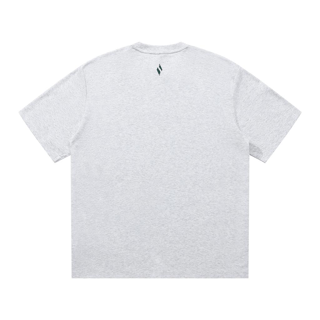 Skechers Elegant Diamond Collection T Shirt Unisex Light Heather Gray L225U164-0248
