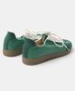 Wetheroad Wtrd3128 Ader Cow Leather Washed German Army Sneakers Khaki Olive