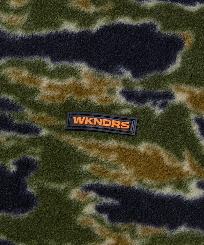 Wkndrs Camo Fleece Zipup Jk (Camo)