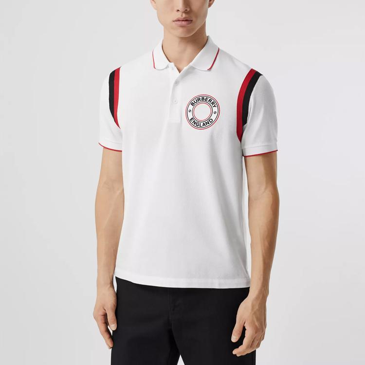 Burberry Polo Shirt Men's White 80370491