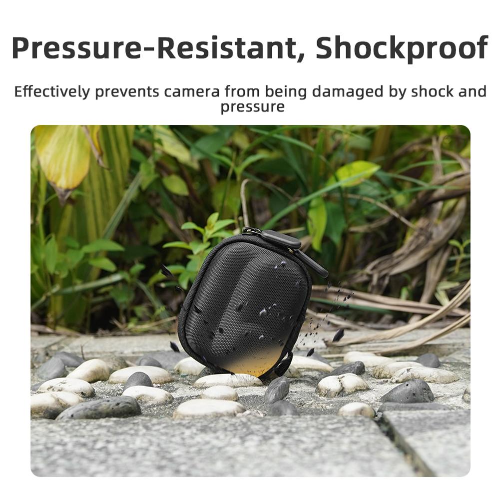 For Insta360 GO 3/3S Mini Body Bag Hard Shell Travel Portable Bag Anti-Drop Mini Storage Case Body Bag Action Camera Accessories