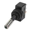12mm Automotive Toggle Switch 12V 20A SPST ON OFF 2 Position 3 Pin LED Indicator for Car and Marine Panels 2 Pack