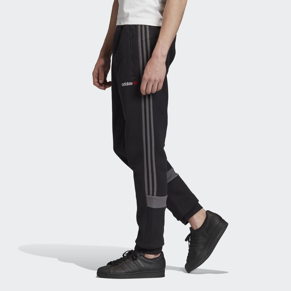 Adidas Originals Linear Logo Casual Sports Pants Men Bottoms Black FT9278