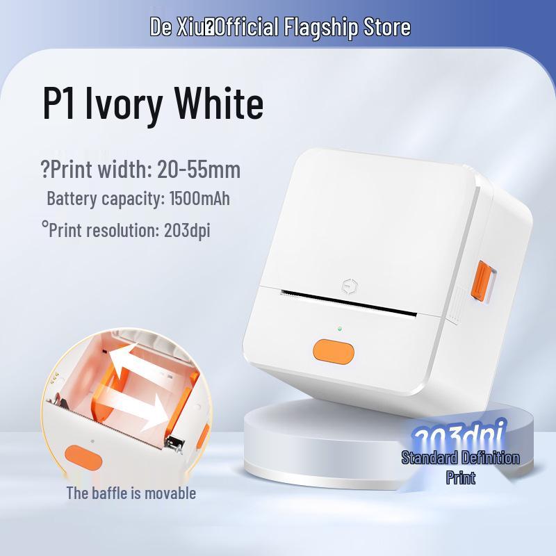 Portable Bluetooth Thermal Label Printer for Price Tags and Smart Labels