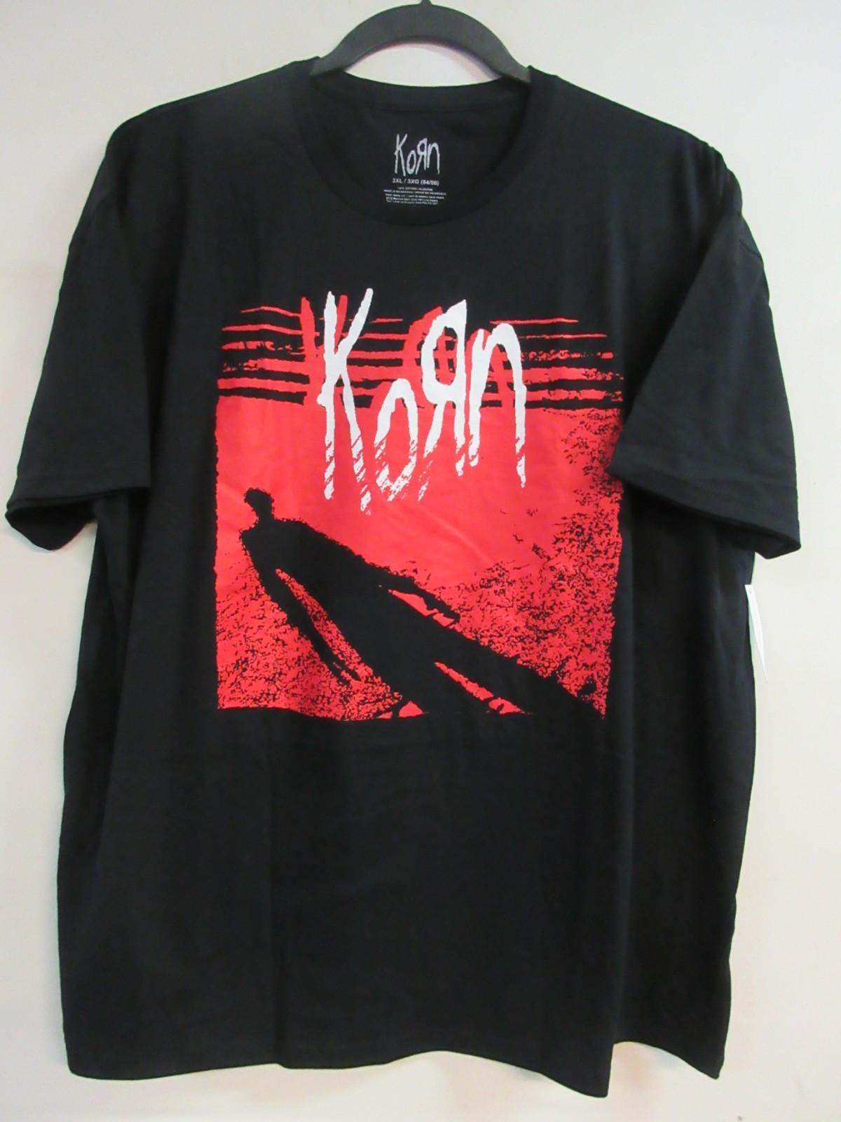 KORN OFFICIAL MERCH SHADOW BAND CONCERT MUSIC MAD ENGINE T- 3XL / XXXL Unisex T-Shirt S