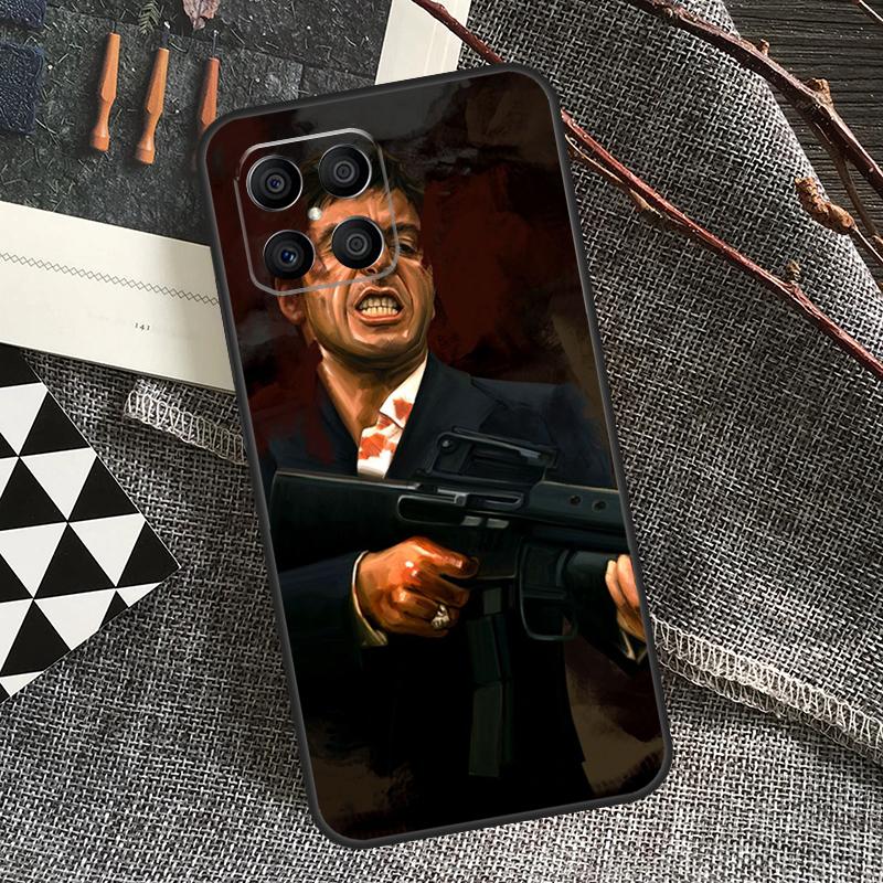 Tony Montana Scarface Al Pacino For Honor Magic 6 Pro Magic 5 Lite 50 70 90 Lite X6 X7 X8 X9 X6a X7a X8a X9a X8b X9b Case