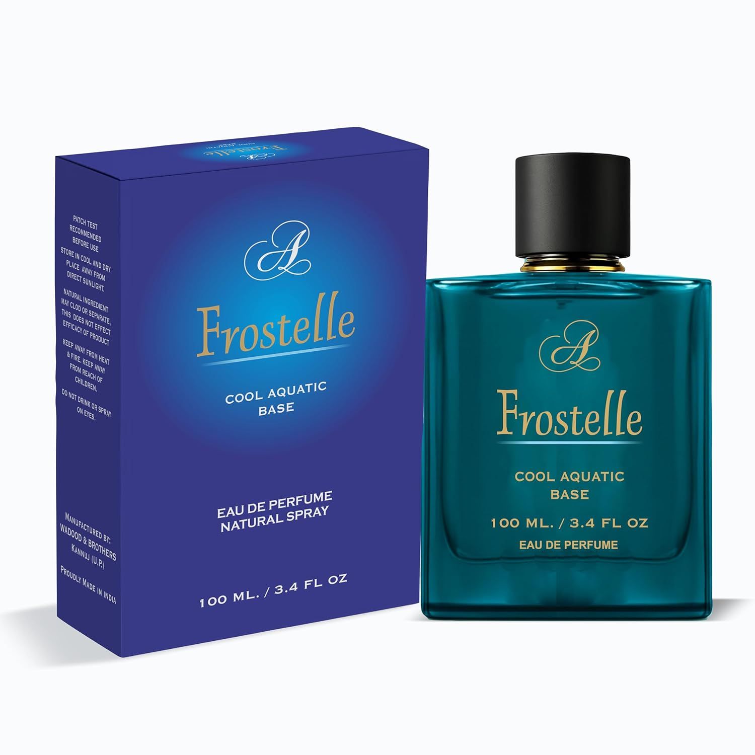 Крутой акватический парфюм для мужчин и женщин | Свежий океанический парфюм с яблоком, водным лотосом, мятной лавандой, сандалом и мускусом | 100ml