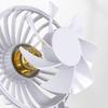 1 Piece Silent Cooling Power Bank Wireless Mini Play Plug Fans Summer Long Usb Rechargeable Handheld Fan