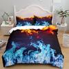 Bohemian Mandala Purple Duvet Cover Set Single Twin Double Queen King Cal King Size Bed Linen Set