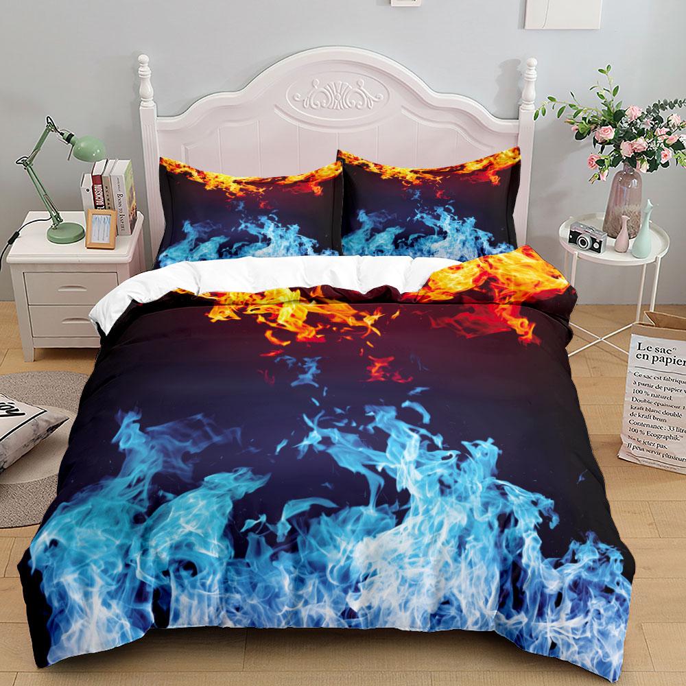 Bohemian Mandala Purple Duvet Cover Set Single Twin Double Queen King Cal King Size Bed Linen Set