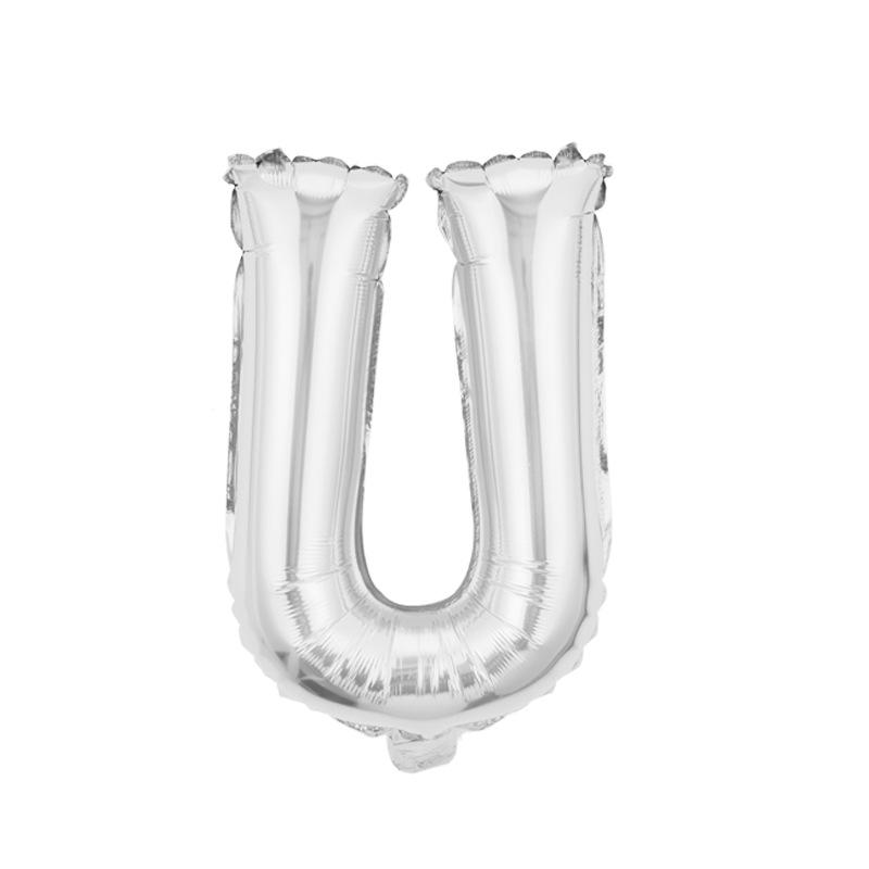 Skinny 32-Inch Rose Gold Letter Balloon Birthday Party Decoration Aluminum Film Balloon Silver Gold Helium Floating In The Air