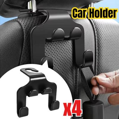 Car Back Seat Hook Hanging Storage Mobile Phone Holder Stand Lazy Rear Seat Phone Headrest Bracket For All Phones