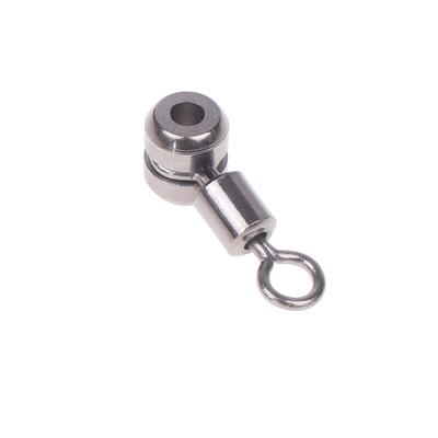 10Pcs Fishing Swivels 3-Way Copper Fishing Connector Saltwater Fishing Rolling Bearing Swivel Hook For Carp Tackle Accessories