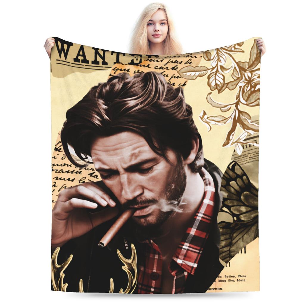 Arthur Morgan RDR Warm Soft Blankets  Boy Girl Plush Throw Blanket Couch Chair Flannel Bedspread Sofa Bed Cover