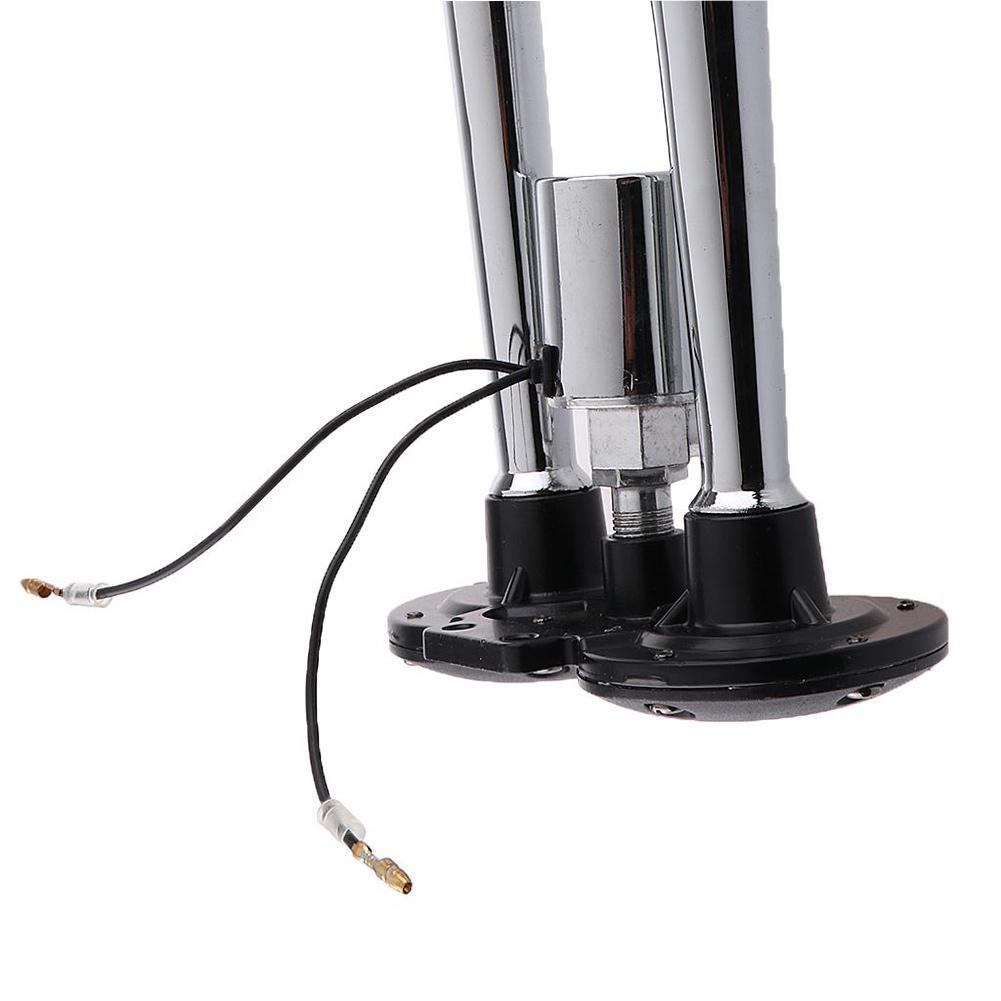 12/24V 300dB Trumpet Super Loud Dual Heavy Duty Plastic Horn Trumpet For Boat Car Air Vehicle T A5B6