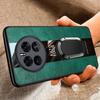 For Realme GT5 Pro Case Magnetic Ring Phone Cover For OPPO Realme GT 5 Pro 5G Luxury PU Leather Soft Silicone Shockproof Bumper