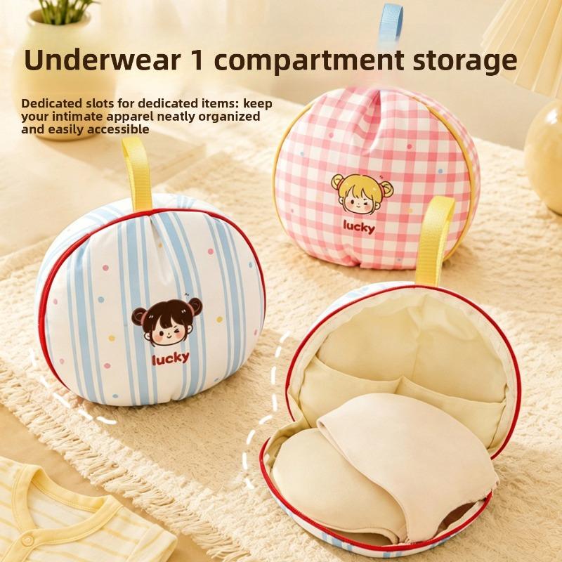 Underwear Storage Bag, Shell Bag, Close-fitting Clothing Storage Bag, One-piece Organizer Bag for Bras and Underwear