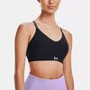 Under Armour Logo Print Training Low Intensity Sports Bra Women Underwear Black 1363354-001