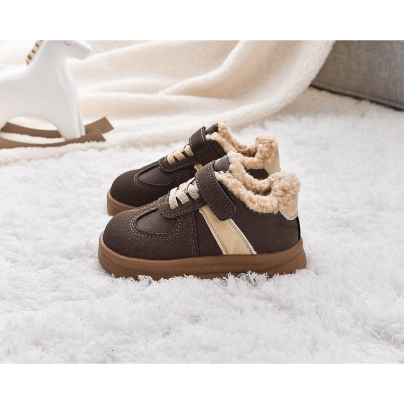 New Children's Warm Board Shoes Vintage Casual Winter Boots for Boys & Girl Comfortable Children's Shoes