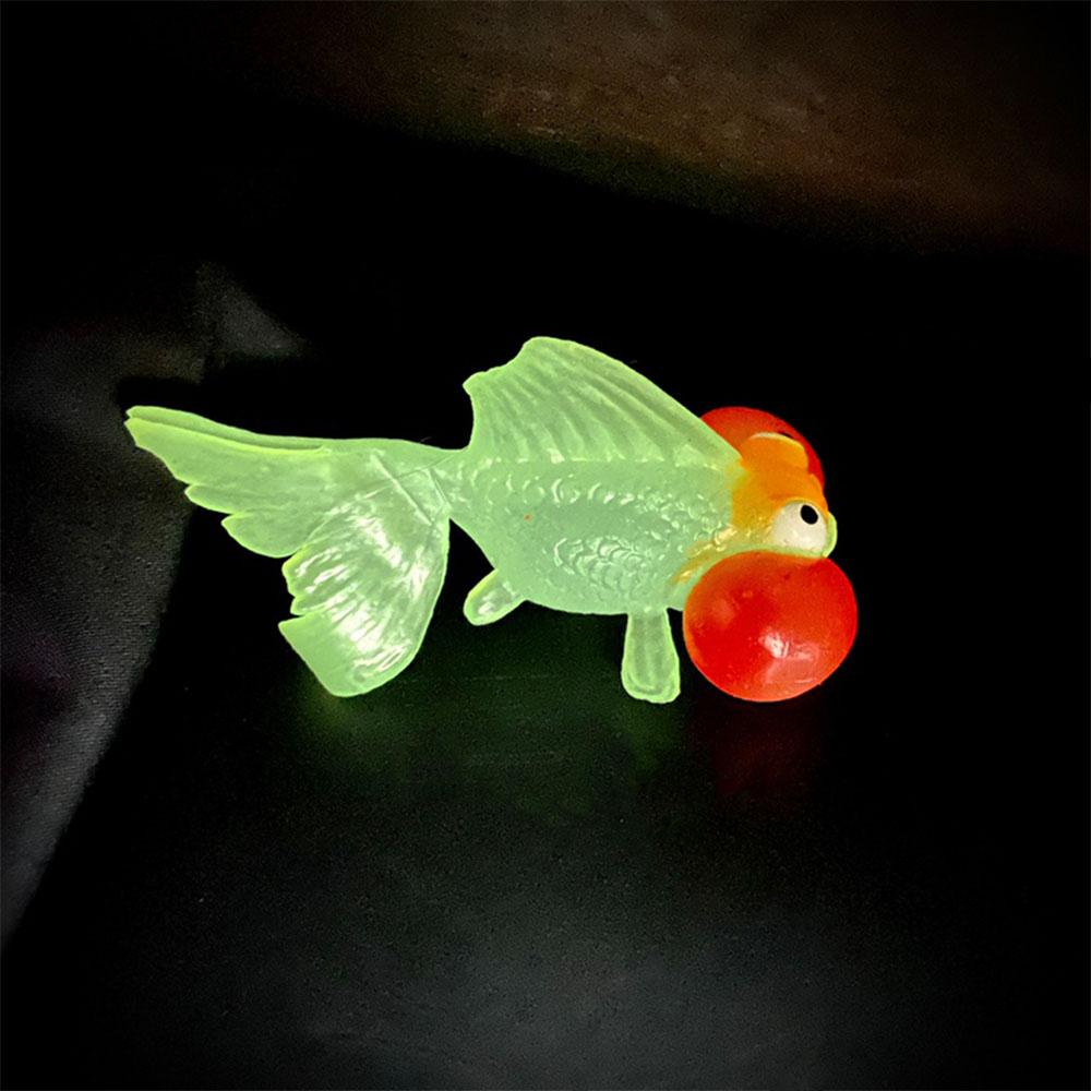 Goldfish Luminous Fish Tank Landscape Simulation Fish Underwater Ornaments Artificial  Fish